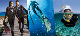 Magasin spécialistes de la plongée, chasse sous-marine, apnée, randonnée subaquatique, natation et Triathlon